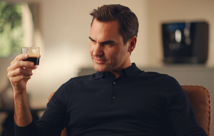 Roger Federer Shows Why Jura Coffee Machines Belong at the Top of the Podium in New Commercials