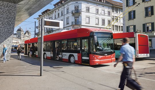 Das sogenannte Leadhouse für die Verkehrsmittelwerbung in Winterthur hat die APG ab 1. Januar 2025 mandatiert...    (Bild zVg)