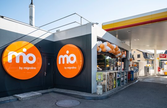 «Mio» soll sich an den Bedürfnissen der on-the-go Kundschaft ausrichten und auf Sofortkonsum-Artikel fokussieren...