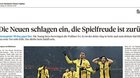 In der Montagsausgabe des «Thuner Tagblatt» gibt es nur Artikel über den Stadtberner Klub YB… (Bild: Screenshot Thuner Tagblatt)