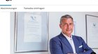 Medienrechtler David Zollinger sieht im «Tagi»-Interview die Pressefreiheit angeritzt... (Bild: Screenshot TA)
