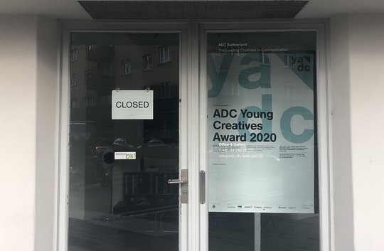 Die Verleihung der ADC Young Creatives Awards ist zudem endgültig abgesagt worden...