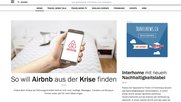 Die Redaktion von travelnews.ch bleibe weiterhin unabhängig…   (Bild: Screenshot travelnews.ch)