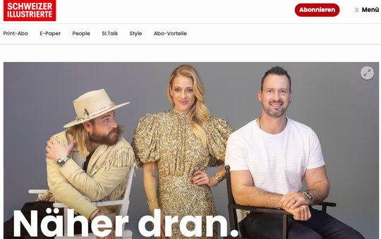 Der digitale Auftritt des People-Magazins findet neu auf blick.ch statt... (Bild: Screenshot)