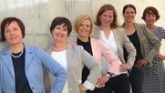 Der Vorstand: Susanne Müller Keller, Prisca Huguenin-dit-Lenoir, Corinne Schacher Ehrat, Petra Stucki, Rahel Wenger-Baggenstoss und Nicolette Stoll... (v.l.n.r.)