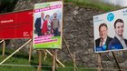 Für politische Werbeplakate soll es in Nidwalden auch weiterhin keine Bewilligung brauchen – falls sie nicht «überdimensioniert» sind... (Bild: Screenshot)