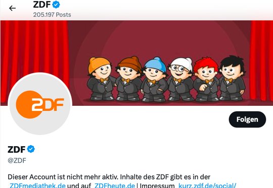 «Dieser Account ist nicht mehr aktiv»... (Bild: Screenshot Twitter)