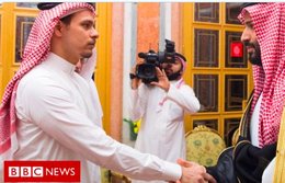 Khashoggis Sohn (l.) ist in die USA geflohen