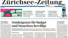 Schlimmer als befürchtet: Syndicom kritisiert die Zusammenlegung der Tamedia-Redaktionen auf dem Buckel des Lokaljournalismus... (Bild Screenshot)