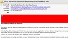Je mehr persönliche Daten im Web kursieren, desto authentischer kommen die Phishing-Mails daher... (Bild: Screenshot)
