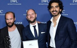 Lorenz Merz, Simon Hesse & Dev Patel (v.l.)