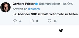 Gerhard Pfister hielt sich nicht mit Kritik zurück