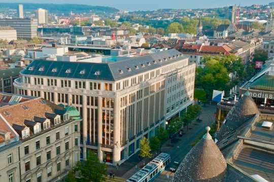 Bahnhofstrasse 74, 8001 Zürich: Während über drei Jahren hat die Agentur die Arbeiten am Gebäude begleitet... (Bild: zVg)