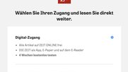 «Z+»: Wer nicht zahlt, kann nicht weiterlesen