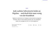Der online nach wie vor verfügbare NZZ-Artikel hinterlasse einen «werblich wirkenden Gesamteindruck», findet das Gericht... (Bild: Screenshot)