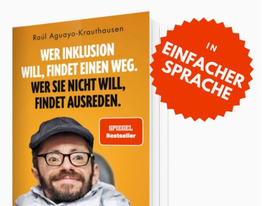 Raul Krauthausen möchte sein Buch in Einfacher Sprache herausbringen und stösst auf Widerstand... (Bild: zVg)