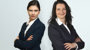 Viola Kirsch und Judith Zwahlen sind intern befördert worden...