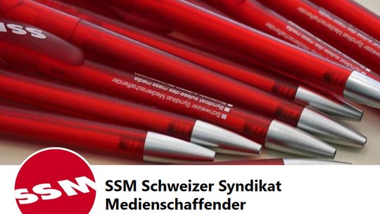 Das SSM vertritt 3'000 Medienschaffende der elektronischen Medien vor allem aus Radio, TV (SRG) und Online...          (Bild: Facebook SSM)