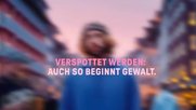 Die unscharfen Videos lassen die Gesichter von Menschen erahnen, die von Ausgrenzung und Gewalterfahrungen berichten... (Bild: Screenshot Youtube)