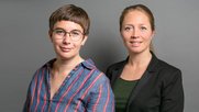 Doris Kleck (l.) und Verlegertochter Anna Wanner leiten weiterhin gemeinsam das Ressort Inland von CH Media... (© CH Media) 