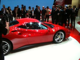 Neuheiten-Show am Ferrari-Stand