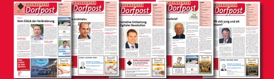 Die Küsnachter Lokalzeitung erscheint im Juni nach 47 Jahren zum letzten Mal...