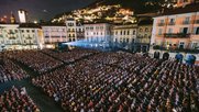 Piazza Grande in Locarno ist bereit für das 77. Locarno Film Festival vom 7. bis 17. August...   (Bild © Filmfestival Locarno)