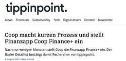 Tippinpoint ärgerte Coop mit diesem Artikel…