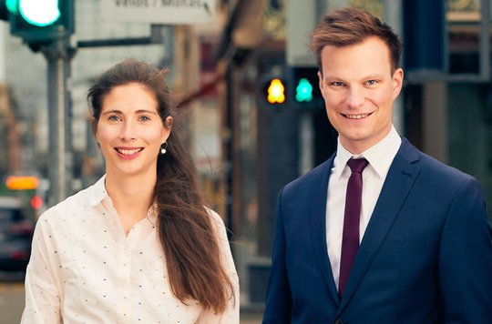 Nora Bertschi und Sebastian Kölliker arbeiteten einst schon im Basler Präsidialdepartement als Doppelspitze unter Beat Jans... (Bild: zVg)