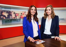 Anna Maier und Katharina Locher (v.l.)