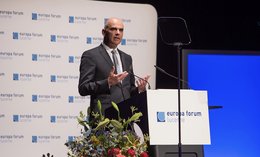 Alain Berset bei der Tagung im letzten April