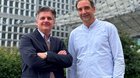 Jens Schmitz (r.), geschäftsführender Gesellschafter der Pressrelations GmbH, mit seinem neuen Büroleiter in Paris, Christophe Dickès... (Bild: zVg)