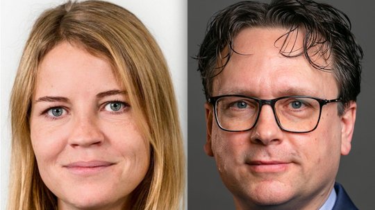 Eva Berger und Philipp Zimmermann verantworten ab sofort gemeinsam das Ressort Aargau… (Bild: Linkedin / zVg)