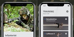 Training für angehende Soldaten der Armee