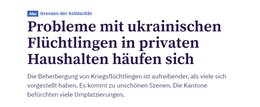 Der Artikel brachte Ärger ein...