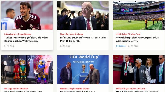 Sportevents als Rettungsanker angesichts tieferer Einnahmen aus Gebühren und Werbung... (Bild: Screenshot srf.ch)