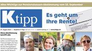 «Aargauer Zeitung» fragt: Vermischung zwischen Konsumtipps und politischem Campaigning?… (Bild: Screenshot Sonderausgabe «K-Tipp»)