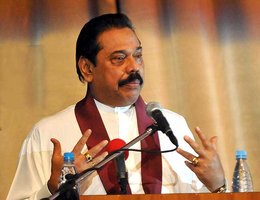 Sri Lankas Staatspräsident Rajapaksa