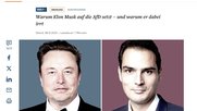 Noch nicht mal im Job und darf schon am Rad der deutschen Geschichte drehen: designierter «Welt»-Chefredaktor Jan-Philipp Burgard (r.)...    (Bild Screenshot Welt Online)