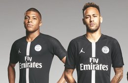 Der «Jumpman» prangt auf den PSG-Trikots