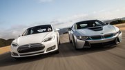 Tesla vs. BMW: In der Werbung vergriffen