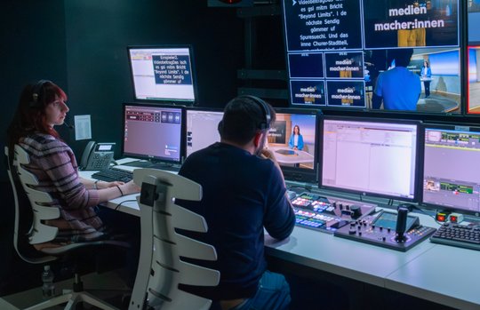 Ausgestrahlt werden Filmberichte, die Zweitsemester der Fachhochschule Graubünden produziert haben... (Bild: zVg)