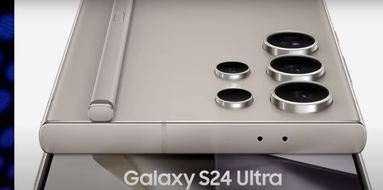 Lag bei den Kurzwerbungen an erster Stelle: das neue Handy von Samsung...(Bild: Screenshot Youtube)