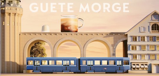 Im Rahmen der Lancierung für den Zurich-Lungo-Kaffee entwickelte Havas Switzerland eine immersive Landingpage… (Bild: Screenshot nespresso.com/ch/de/zurich-lungo)