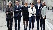 Das Team: Barbara Tischhauser Bandli, Lukas Zihlmann, Susanne Müller-Zantop, Sabrina Huber, Jouni Epper und Katrin Frei... (v.l., Bild: zVg)