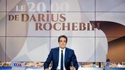 Am 26. April ist doch noch Premiere für «Le 20.00 de Darius Rochebin»...           (Bild: LCI)  