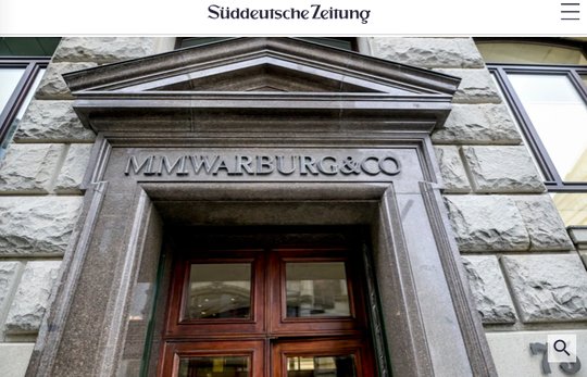 Im September 2020 zitierte die «Süddeutsche» aus den Tagebüchern von Banker Christian Olearius – zu Recht, wie der Bundesgerichtshof nun festhält. (Bild Screenshot süddeutsche.de)