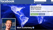 Auch Mark Zuckerberg ist auf Facebook