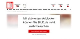 Mit Adblockern gibt's keinen Content mehr.