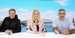 Dieter Bohlen, Isi Glück & Bushido (© RTL)